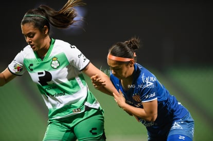 Sahiry Cruz, Alexxandra Ramírez | Santos vs Necaxa J8 C2023 Liga MX femenil