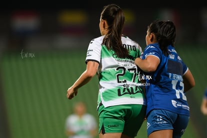 Sofía Varela, Regina Hernández | Santos vs Necaxa J8 C2023 Liga MX femenil