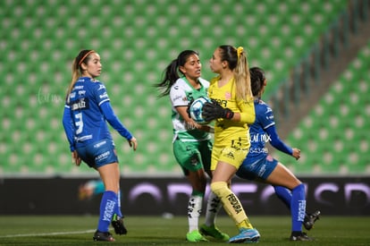 Valeria Martínez | Santos vs Necaxa J8 C2023 Liga MX femenil