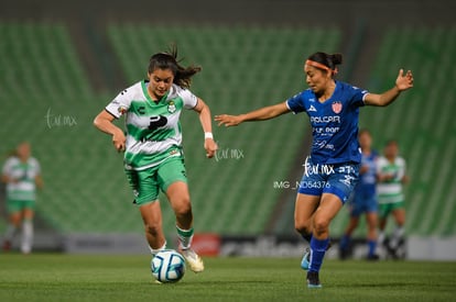 Sahiry Cruz, Alexxandra Ramírez | Santos vs Necaxa J8 C2023 Liga MX femenil