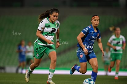 Sahiry Cruz, Alexxandra Ramírez | Santos vs Necaxa J8 C2023 Liga MX femenil