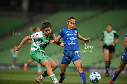 Sahiry Cruz, Alexxandra Ramírez | Santos vs Necaxa J8 C2023 Liga MX femenil