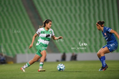 Sahiry Cruz, Alexxandra Ramírez | Santos vs Necaxa J8 C2023 Liga MX femenil