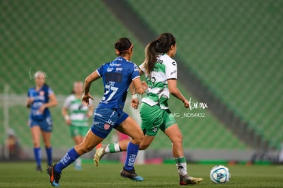 Sahiry Cruz, Alexxandra Ramírez | Santos vs Necaxa J8 C2023 Liga MX femenil