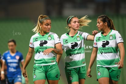 Alexia Villanueva, Daniela Delgado, Brenda López | Santos vs Necaxa J8 C2023 Liga MX femenil