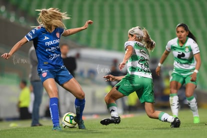 Sheila Pulido, Karen Reyes | Santos vs Necaxa J8 C2023 Liga MX femenil