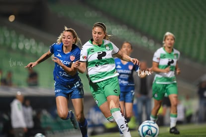 Priscila Padilla, Karen Reyes | Santos vs Necaxa J8 C2023 Liga MX femenil