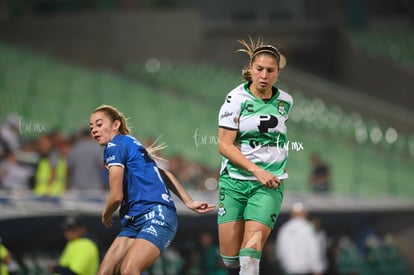 Priscila Padilla, Karen Reyes | Santos vs Necaxa J8 C2023 Liga MX femenil