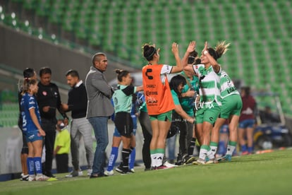 celebran gol, Alexxandra Ramírez | Santos vs Necaxa J8 C2023 Liga MX femenil