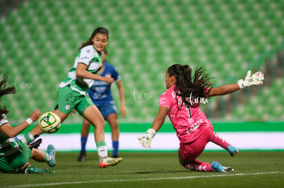 Hannia De Ávila | Santos vs Necaxa J8 C2023 Liga MX femenil