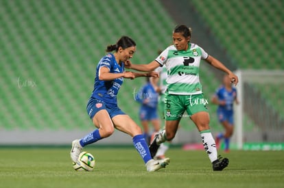 Saira López, Brenda López | Santos vs Necaxa J8 C2023 Liga MX femenil