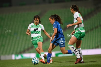 Yessenia Novella, Joselín Hernández | Santos vs Necaxa J8 C2023 Liga MX femenil