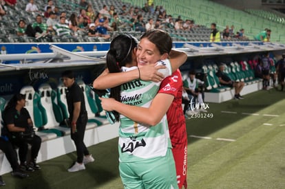 Brenda León, Paola Manrique | Santos Laguna vs Tuzas del Pachuca femenil