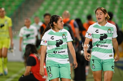 Lourdes De León, Judith Félix | Santos Laguna vs Tuzas del Pachuca femenil