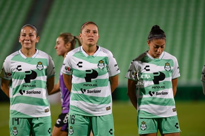 Katia Estrada, Priscila Padilla, Lia Romero | Santos Laguna vs Tuzas del Pachuca femenil