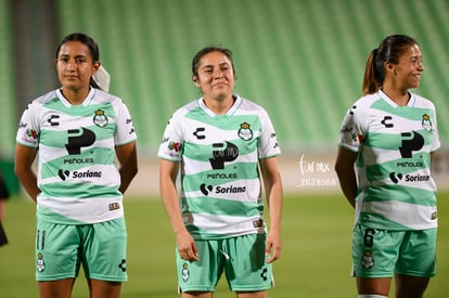 Brenda López, Cynthia Rodríguez, Daniela García | Santos Laguna vs Tuzas del Pachuca femenil