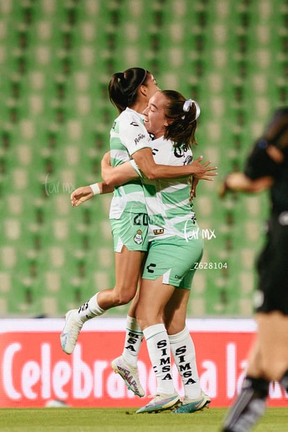 gol de Lía, Luisa De Alba, Lia Romero | Santos Laguna vs Tuzas del Pachuca femenil