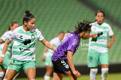 Katia Estrada, Verónica Corral | Santos Laguna vs Tuzas del Pachuca femenil