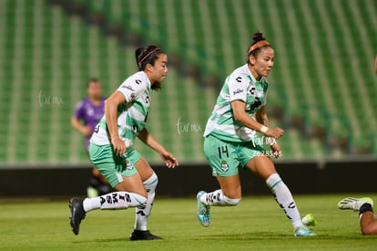 María Yokoyama, Katia Estrada | Santos Laguna vs Tuzas del Pachuca femenil