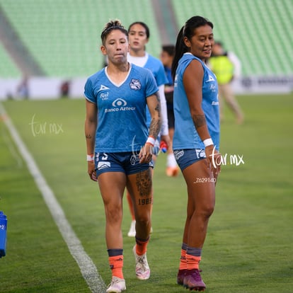 Marisol Luna, Carolina Solís | Santos Laguna vs Puebla Liga MX femenil