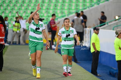 Priscila Padilla, Marianne Martínez | Santos Laguna vs Puebla Liga MX femenil