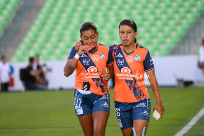 Carolina Solís, Liliana Fernández | Santos Laguna vs Puebla Liga MX femenil