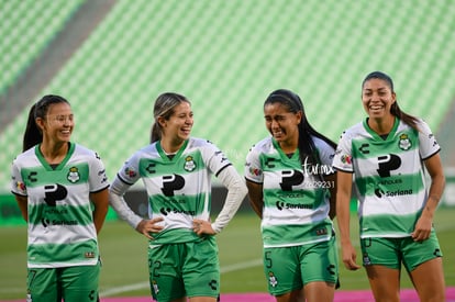 Brenda León, Lia Romero, Sofía Varela, Sheila Pulido | Santos Laguna vs Puebla Liga MX femenil