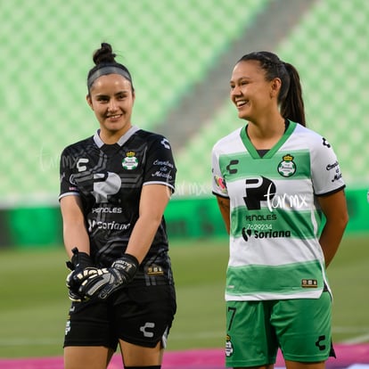 Sofía Varela, Paola Calderón | Santos Laguna vs Puebla Liga MX femenil