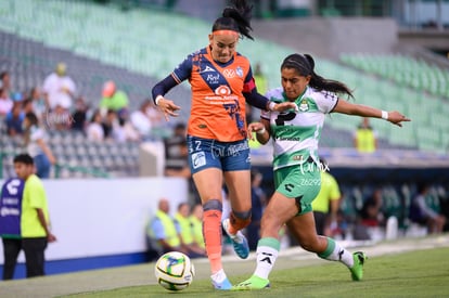 Brenda León, Brenda García | Santos Laguna vs Puebla Liga MX femenil