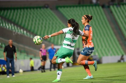 Brenda León, Daniela Auza | Santos Laguna vs Puebla Liga MX femenil