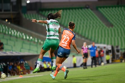 Brenda León, Daniela Auza | Santos Laguna vs Puebla Liga MX femenil