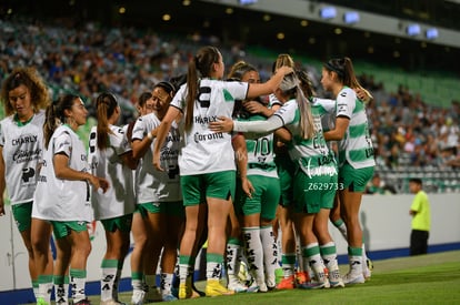 Gol, Alexia Villanueva | Santos Laguna vs Puebla Liga MX femenil