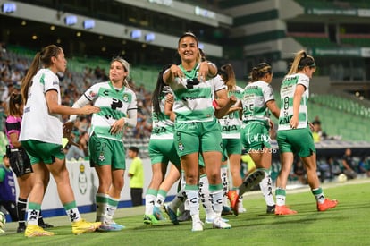 Gol, Alexia Villanueva | Santos Laguna vs Puebla Liga MX femenil