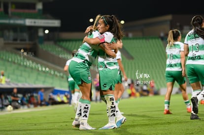 Gol, Alexia Villanueva, Cinthya Peraza | Santos Laguna vs Puebla Liga MX femenil