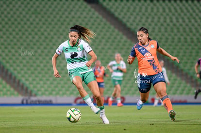 Lia Romero, Dulce Martínez | Santos Laguna vs Puebla Liga MX femenil