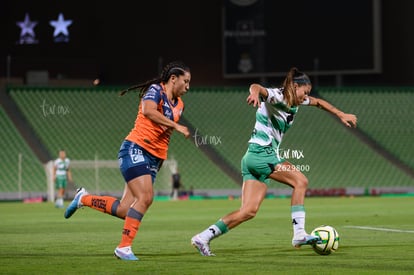 Lia Romero, Dulce Martínez | Santos Laguna vs Puebla Liga MX femenil