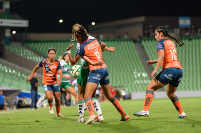 Alexia Villanueva, Dulce Martínez, María Sainz | Santos Laguna vs Puebla Liga MX femenil