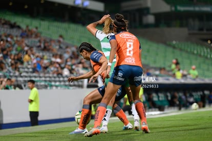 Alexia Villanueva, Dulce Martínez, María Sainz | Santos Laguna vs Puebla Liga MX femenil