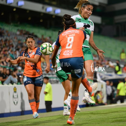 Alexia Villanueva, María Sainz | Santos Laguna vs Puebla Liga MX femenil