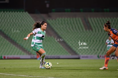 María Sainz, Alexxandra Ramírez | Santos Laguna vs Puebla Liga MX femenil