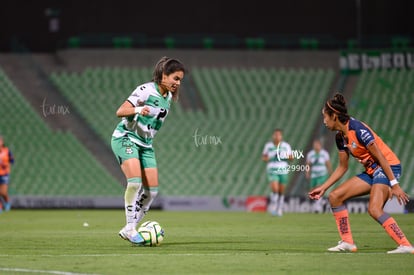 María Sainz, Alexxandra Ramírez | Santos Laguna vs Puebla Liga MX femenil