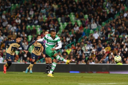 Preciado cobra penal, Harold Preciado | Guerreros del Santos Laguna vs Pumas UNAM J2 C2023 Liga MX