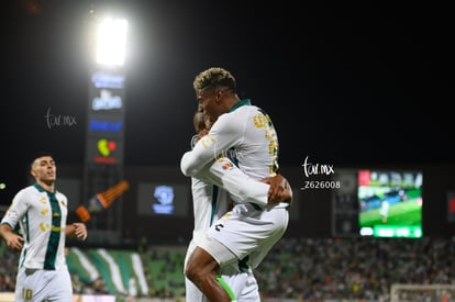 festejo de gol, Emerson Rodríguez | Santos vs Pumas UNAM
