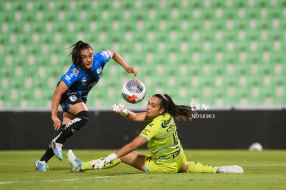 Jazmín Enrigue, Karol Contreras | Santos vs Querétaro femenil