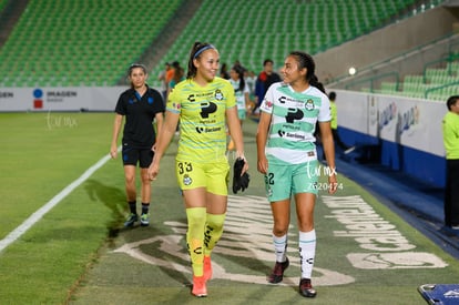 Aida Cantú, Frida Cussin | Santos vs Querétaro femenil