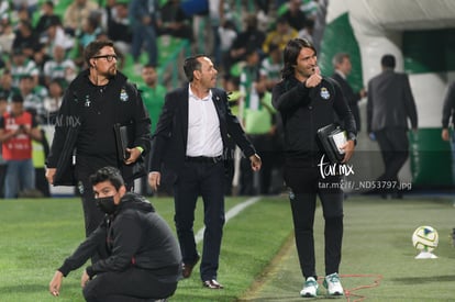 Cuerpo técnico Santos, Eduardo Fentanes | Guerreros del Santos Laguna vs Tigres UANL J1 C2023 Liga MX