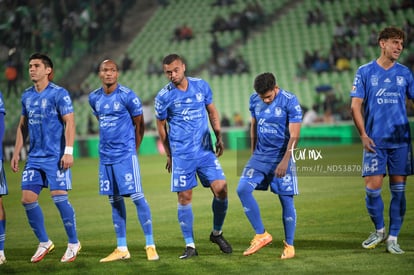 Jesús Garza, Igor Lichnovsky, Luis Quiñones, Jesús Angulo, D | Guerreros del Santos Laguna vs Tigres UANL J1 C2023 Liga MX