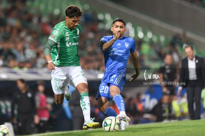 Jair González, Javier Aquino | Guerreros del Santos Laguna vs Tigres UANL J1 C2023 Liga MX