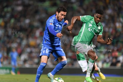 Félix Torres, Juan Vigon | Guerreros del Santos Laguna vs Tigres UANL J1 C2023 Liga MX