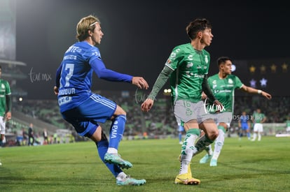 Aldo López, Francisco Córdova | Guerreros del Santos Laguna vs Tigres UANL J1 C2023 Liga MX